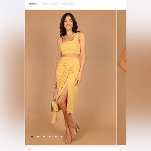 2 Piece Skirt Dress SET